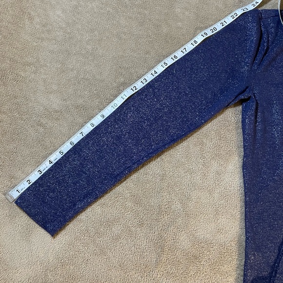 J.Crew Tops| J. Crew Long Sleeve Painter Tee Size S - Navy - Picture 14 of 15